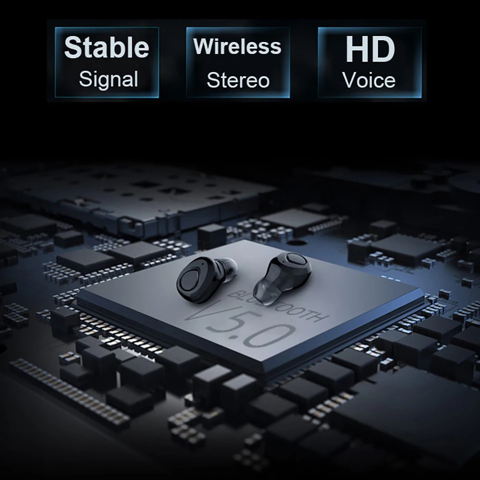 VTIN TWS беспроводные наушники Bluetooth 5,0 наушники CVC6.0 с шумоподавлением Микрофон спортивные наушники с зарядным устройством для Iphone