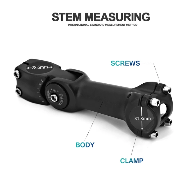 Steerer Tube Measure Bike Stem Mtb Accessories Adjustable Bike