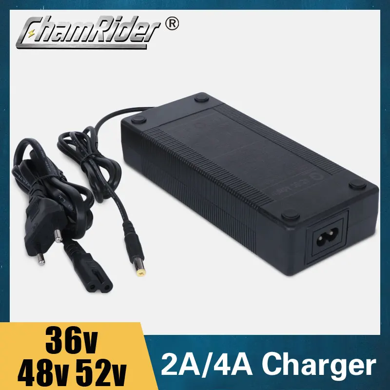 2A ebike battery charger 36V 42V 48V 54.6V 52V 58.8V Lithium li-ion pack electric bike DC XLR RCA Plug USA EU | Спорт и развлечения