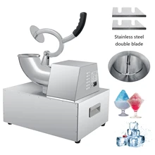 

Electric Snow Cone Machine Ice Shaver Crusher Granizing Glass Blender Mixer Chopper Stainless Steel Cool Colder Commercial