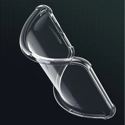 Transparent Soft Back Clear Case Cover for Sharp R8 Pro (Clear)