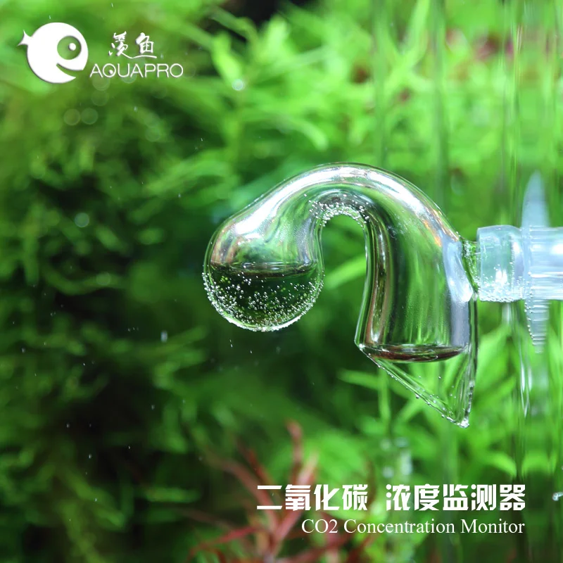 Aquarium CO2 monitor ADA Style VIV long-term carbon dioxide detector 15ml monitoring liquid Hang on Testing Kit Fish Tank Plant