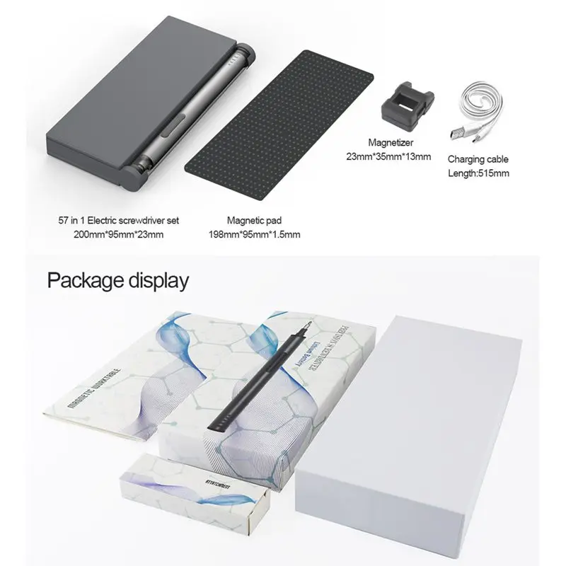 Горячая 1P Pro мини Беспроводная электрическая аккумуляторная батарея отвертка для телефона Xbox Rc игрушки камеры точный инструмент для ремонта 1/8 дюймов Биты