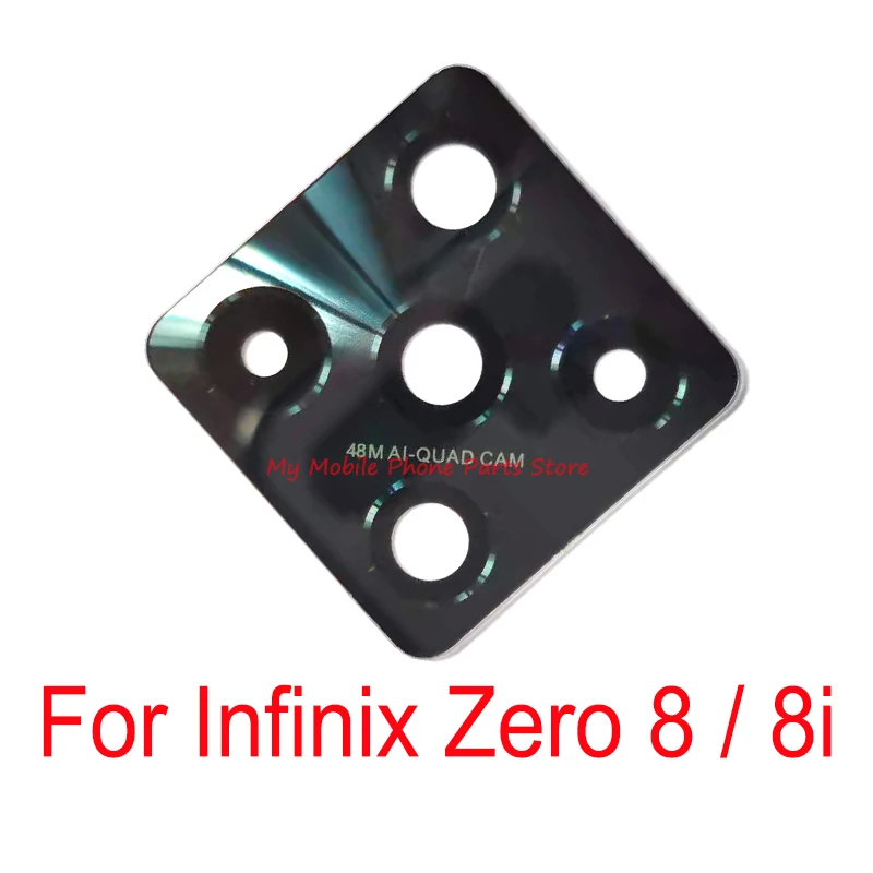 Фотообъектив для задней камеры Infinix Zero 8 стеклянный объектив основной с клейкой
