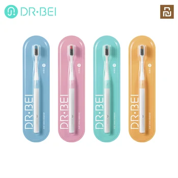 

xiaomi youpin Toothbrush Bass Method Sandwish-bedded Teeth Clean Brush Soft Travel Tooth Brush Softbrush DR.Bei