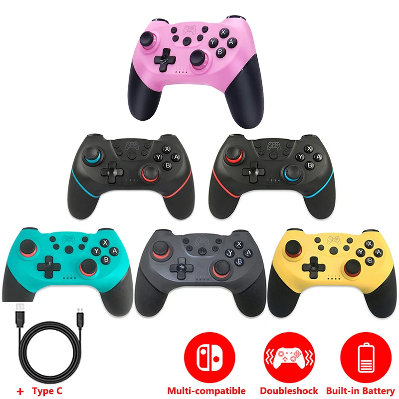 2pcs 1 Pc Wireless Bluetooth Compatible Controller For Nintend Switch Pro Gamepad For Nintendoswitch Games Accessories Gamepads Aliexpress