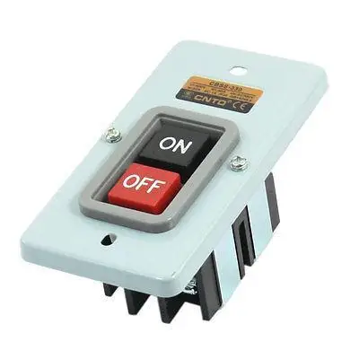 AC 400V 30A 3.7KW Панель крепления 3-фазный самоблокирующийся Мощность кнопочный переключатель
