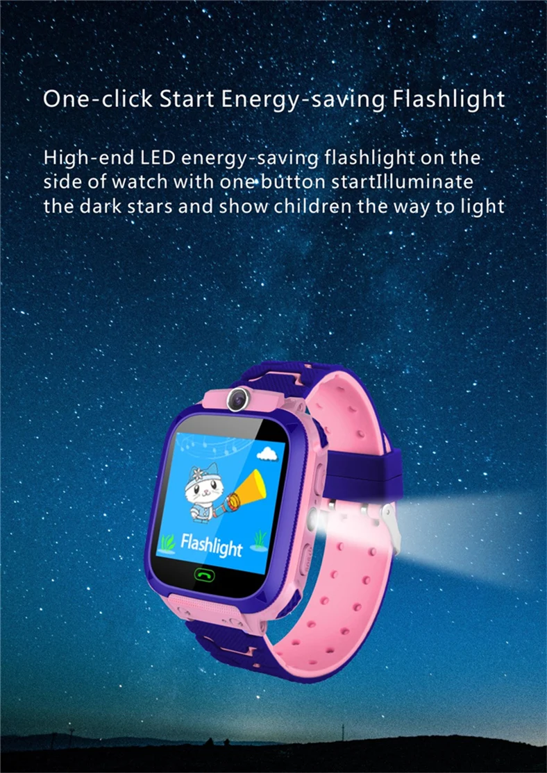 Детские Смарт-часы водонепроницаемые IP67 SOS умные часы Дети 2g sim-карта анти-потеря Смарт-часы ребенок 2G расположение таксер часы вызов