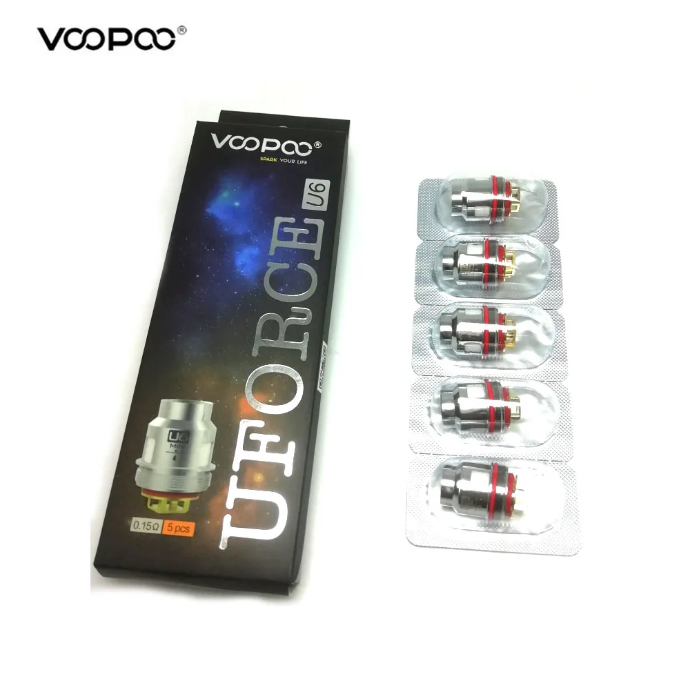 Сменная головка для катушки VOOPOO UFORCE T2 15 шт./лот сетчатая катушка U2/U4/U6/U8/N1/N2/N3/R1/D4/P2