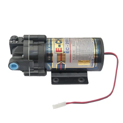 E-Chen EC-204-200A 200GPD self priming pump DC 24V water purifier system RO diaphragm booster pump high pressure long lifetime
