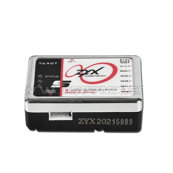 

Tarot ZYX08 ZYX-S Programmable 3-Axis Flybarless Gyro System 200-700 Helicopter
