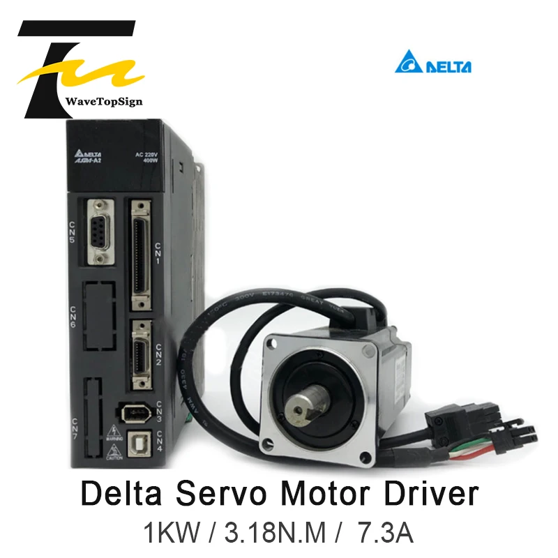 WaveTopSign Delta Servo Motor kit 750w ASD-A3-0721-L+ECM-A3L