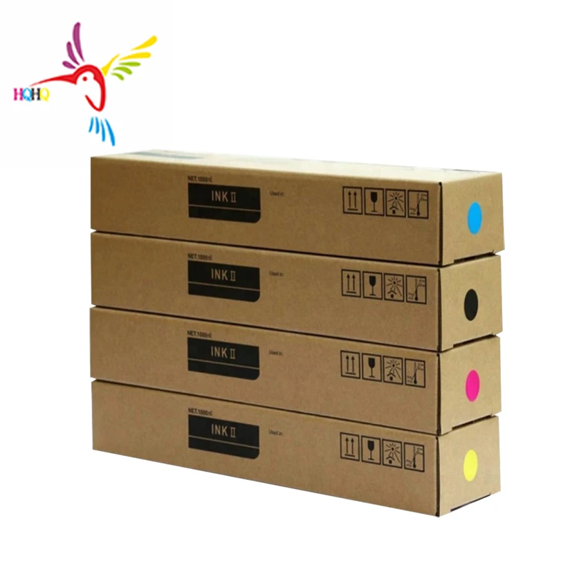

Inkjet Compatible Ink Cartridge For Riso ink Comcolor 3050 2BK+2Yellow+Feeding pad
