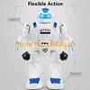 Gesture Sensing Smart Battle Remote Control Robot Launch Flying Saucer Action Demo Sing Dance Cool Lighting Electric RC Kids Toy 5