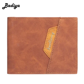 

New Men Wallets Small Money Purses Wallets New Design Dollar Price Top Men Thin Slim Wallet With Coin Purse Vintage Card Holder