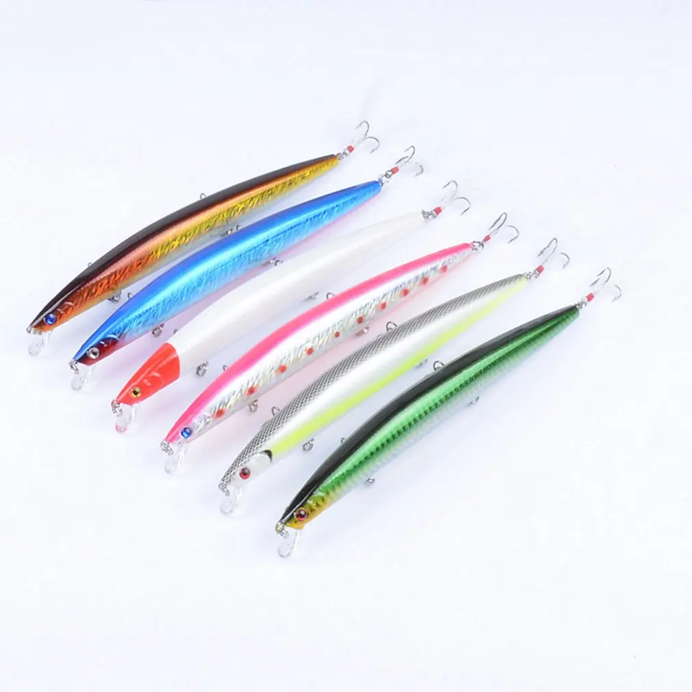 

Fake Fishing Lures Artificial Lifelike Floating Bait With Treble Hooks Simulation Fish Hard Bait Outdoor Fishing Tackle