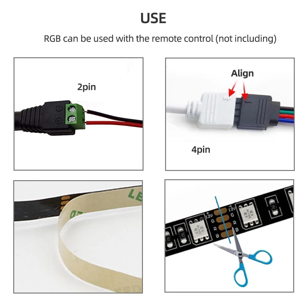 12 В 5 м черный PCB RGB светодиодные ленты Гибкие 5050 водонепроницаемый светодиодный свет полосы для Светодиодный ТВ фоновое освещение 60 Светодиодный/м