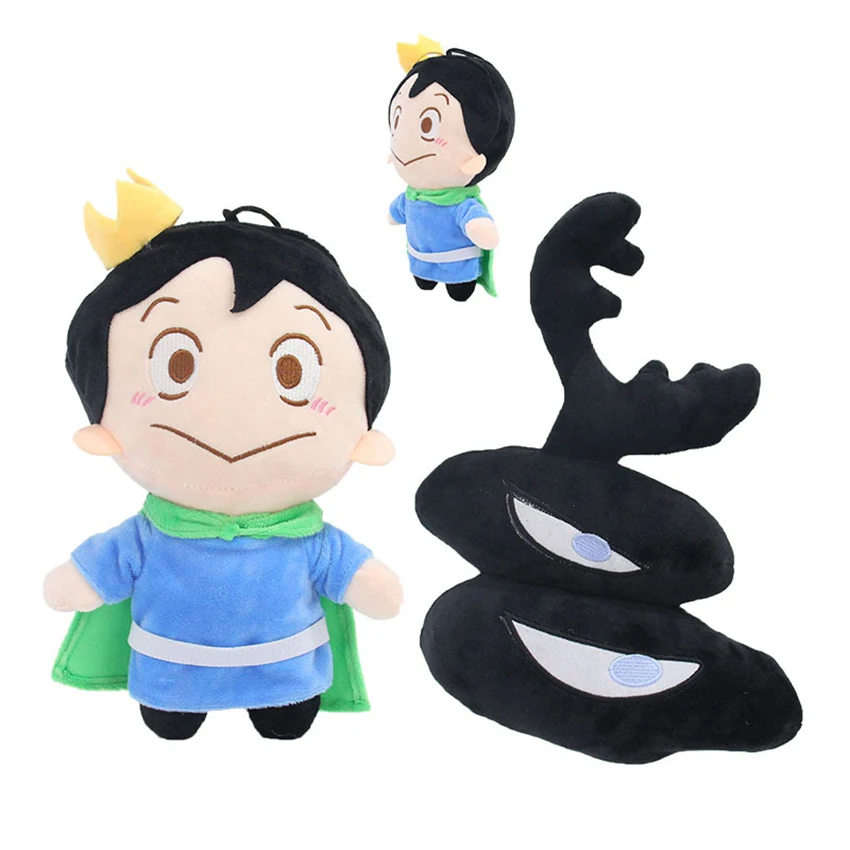 23cm Bojji Kage Plush Ranking Of Kings Anime Character Stuffed Doll Ousama Ranking Toys Baby Companion Children Birthday Gifts 1pc 25cm monkey donkey kings kong diddy plush toy soft stuffed plush doll toys super mari little king kong orangutan plush dolls