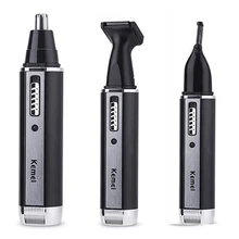 Триммер для волос в носу, уход за лицом, 3 в 1, многофункциональная перезаряжаемая бритва, машинка для стрижки ушей для носа и лица, триммер для волос для мужчин и женщин