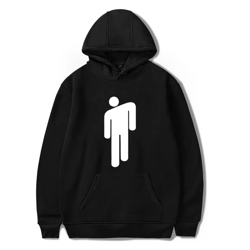 Новинка, худи большого размера billie eilish, худи Sudadera Mujer, модные bluzy damskie, женские толстовки с капюшоном, свитшоты, Топ с длинным рукавом