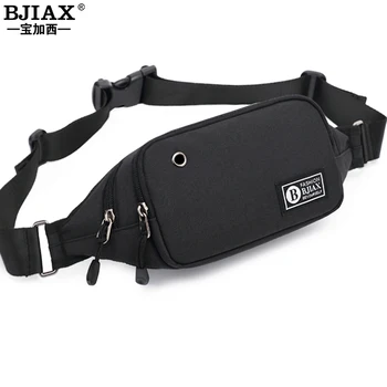 

BJIAX 2020 New Retro Men Waist Bag for Men Fanny Canvas Waist Pack high quality Money Belt travelling Mobile Phone Bag