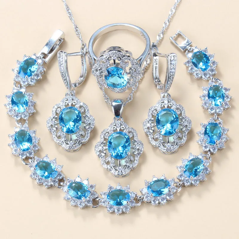 WOMEN FASHION Accessories Costume jewellery set Blue NoName Blue teddy bear pendant discount 72% Blue Single 