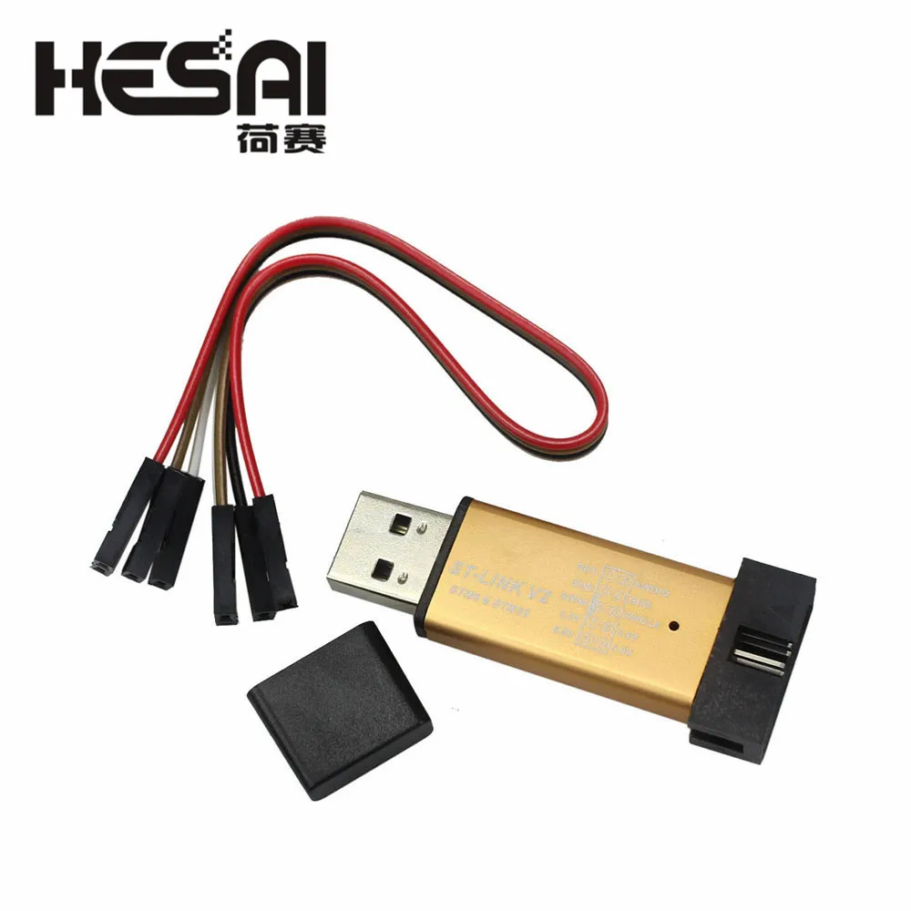 ST LINK Stlink Link V2 Mini STM8 STM32 симулятор загрузки программатор с крышкой|Интегральные
