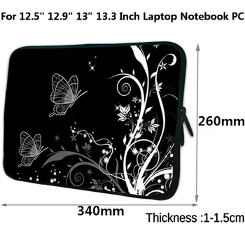 

End of Season Sale 12.9 Inch Notebook Pouch For Huawei Matebook Macbook Pro 13 A1706 2020 Air 13 A2179 13.3" 13 Laptop Case Capa