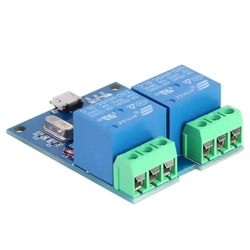 LCUS-2 электроника 2 канала 5 В релейный модуль над-Currentelay/диод Freewheelin защита USB Компьютерный переключатель