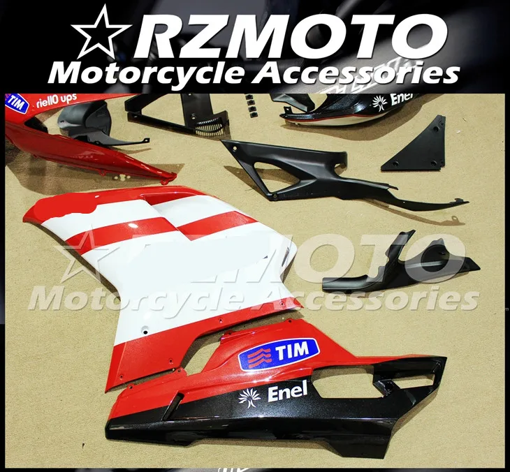 Мотоциклетный обтекатель abs подходит для DUCATI 848 1098 2007-2012 корпусные детали прессформы Магазин № 0388