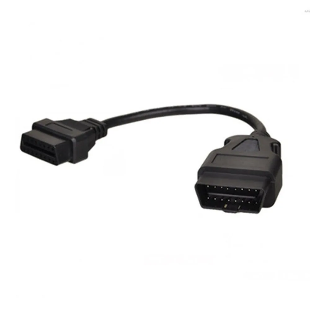 KWOKKER OBD II кабель 16 Pin OBD 2 Splitter адаптер удлинитель Кабель мужчин и женщин разъем OBD2 расширенный интерфейс линии