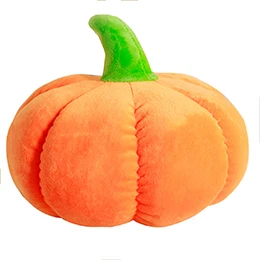Игрушечные Тыковки на Хэллоуин, мягкая игрушка в форме растения, реалистичные классические тыквы, реквизит для праздника, домашний декор для вечеринки, подарок для детей 18/35/45/55/70 см - Цвет: Pumpkin