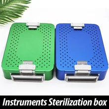 Aluminum Alloy Surgical Instrument Sterilizing Box Cosmetic Instruments And Tools Medical Sterilizing Box