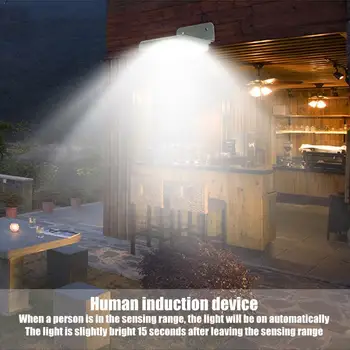 

2018 new 16 led motion sensor solar energy garden yard wireless lighting 120 lamp water security de dwireless outdoor water C8F4
