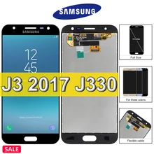Ensemble écran tactile LCD de remplacement, 5.0 pouces, pour Samsung J3 2017 J330 J3 Pro J330FN, Original=