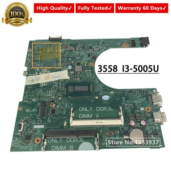 

Mainboard CN-0MY4NH 0MY4NH MY4NH For DELL Inspiron 15 3558 3458 laptop motherboard 14216-1 1XVKN MY4NH SR27G I3-5005U