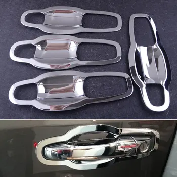 

DWCX 8 PCS Car Chrome ABS Door Handle Bowl Cover Trim Fit for Dodge Journey 2011 2012 2013 2014 2015 2016 2017 2018