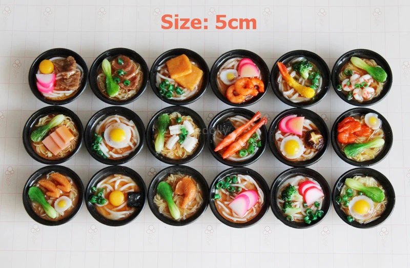 6 Maßstab Puppenhaus Miniatur Sushi Reis Für Puppenhaus Dekor PretendHCY 2pc 1 