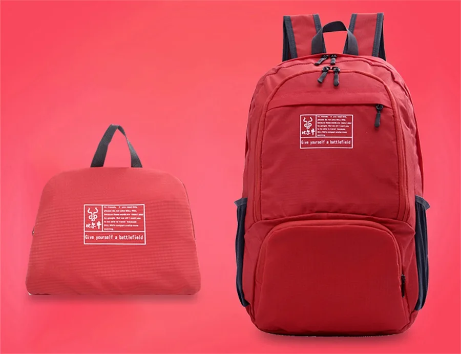 Multi-Functional Backpack Lightweight Folding Backpack Outdoor Sports Mountaineering Backpack Waterproof And Wear-Resistant Bags