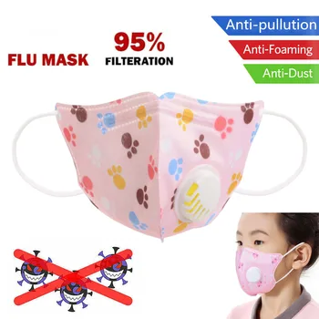 

Kids Mouth Face Protection Anti-Dust PM2.5 Protection Anti-Pollution Fast