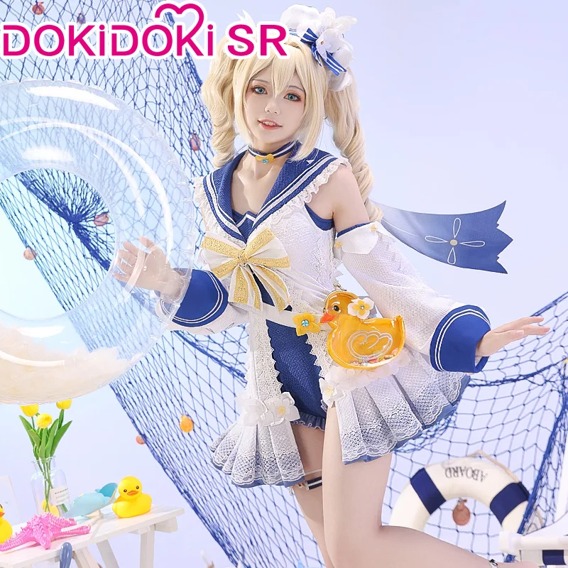 PRE-SALE DokiDoki-SR игра Genshin воздействия Барбара купальник Косплэй костюм Barbara