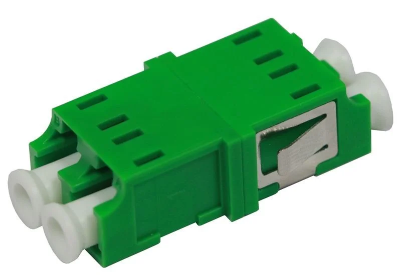 

Free Shipping 200 Pieces LC APC SM Single Mode Fiber Optical Adapter Duplex