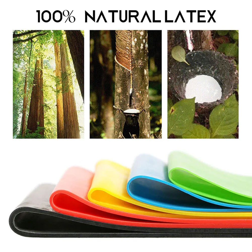 Lot De Bandes Élastiques De Fitness, Beiges, Pour Musculation, Pilates, Yoga Et Gym