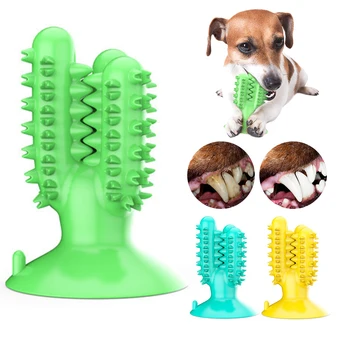 

Soft Dog Chew Toy Rubber Pets Dog Teethes Cleaning Toy Aggressive Chewers Food Treat Dispensing Toys for Puppy Small Dog