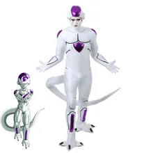 Dragon Ball Super Frieza Косплей Костюм изготовленный на заказ костюм для Хэллоуина Frieza Комбинезоны полный комплект униформы косплей