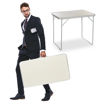 

3 size Portable Foldable Table Camping Picnic Outdoor Furniture Computer Desk Bed Tables Aluminium Alloy Light Folding Desk