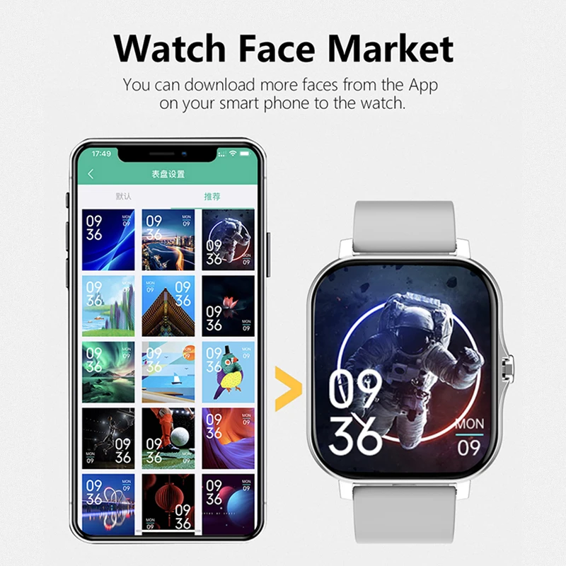 ���� 1.83 ````����Ʈ �ð� �ð� ��Ʈ�Ͻ� ���� ����� ������ Smartwatch �������� ��ȭ ���� ���� PK Amazfit 2024 �ð�