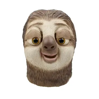 

Funny Zootopia Flash Halloween Mask full face Animal Sloth Head Party Festival Party Supplies Cosplay Costume Party mask