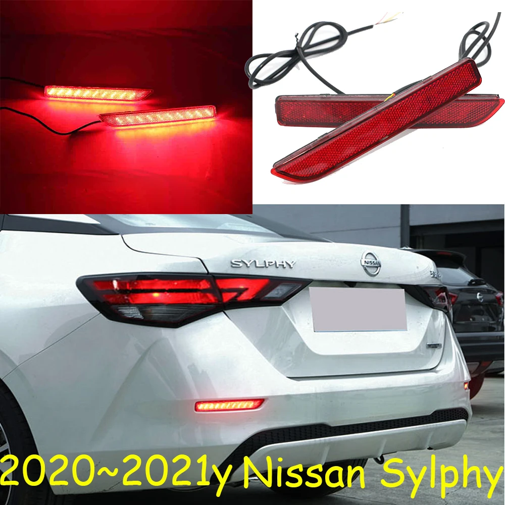 

car bumper tail light for Nisan Sylphy taillight 2020~2021y sentra LED car accessories Taillamp for Sylphy rear light fog