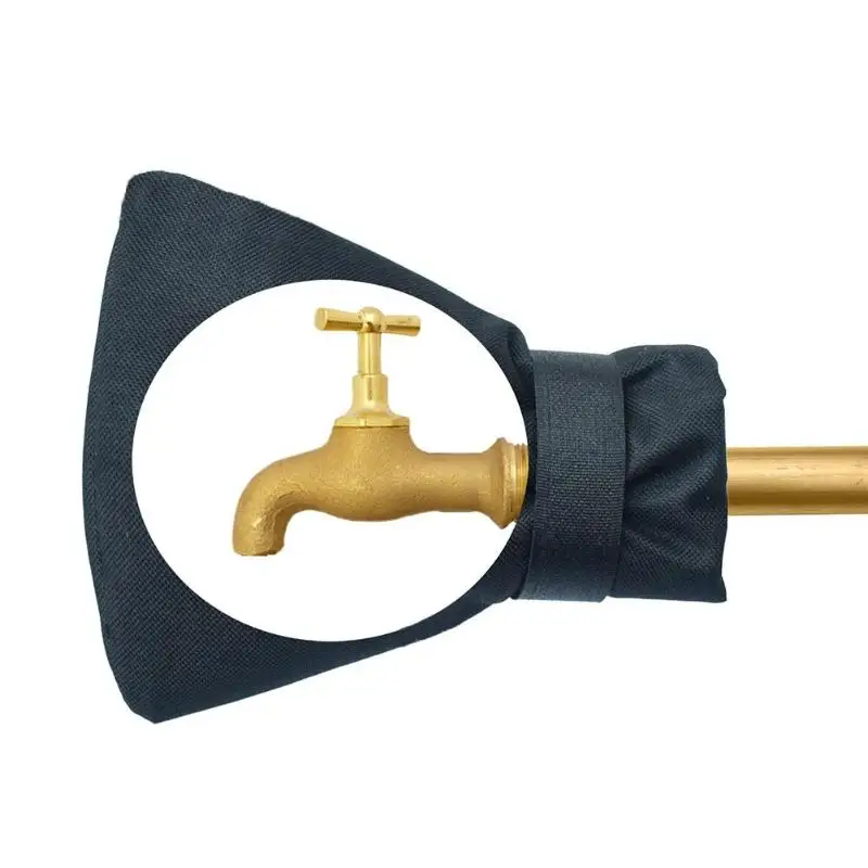 Регулируемый зимний кран покрывает анти замораживание Мороз водонепроницаемый Оксфорд защиты сумки снаружи сад кран аксессуары